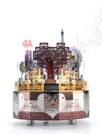 Rompecabezas de Metal 3D DIY kits de caja de música, juguetes de rompecabezas
