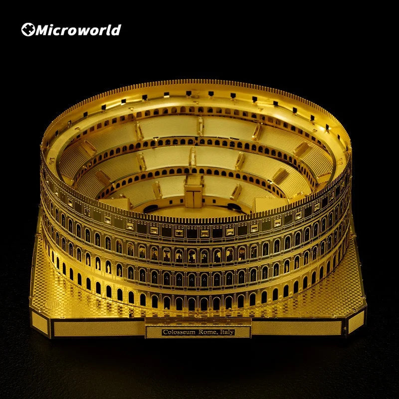Microworld rompecabezas de Metal 3D, juguetes de Italia