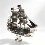 Barco Pirata Mecánico Metal 3D