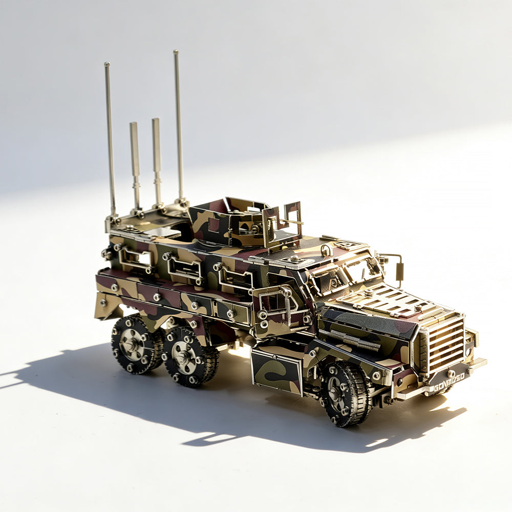 Vehículo Blindado Militar Metal 3D