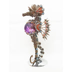 Caballito de Mar Steampunk Metal 3D con Luces 2100 piezas
