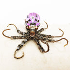 Pulpo Mecánico Steampunk Metal 3D 2400 piezas