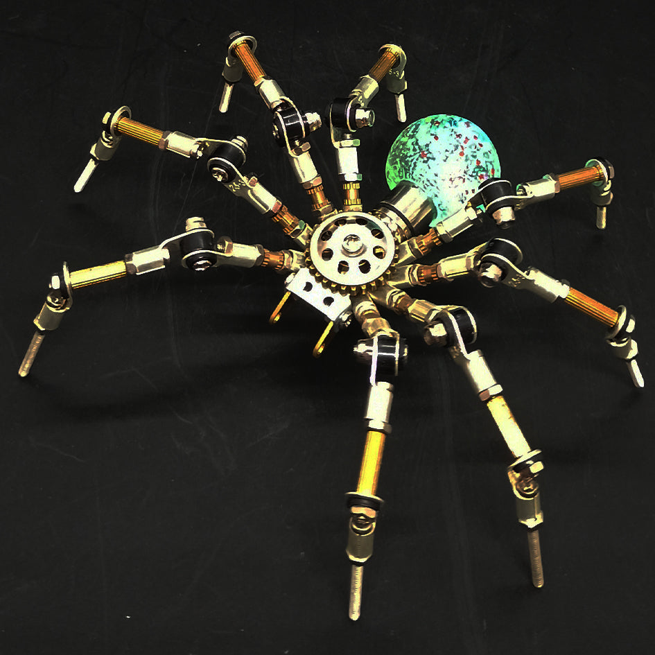 Araña Mecánica Mini Metal 3D 270 piezas