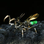 Mantis Steampunk Metal 3D con Luces 300 piezas