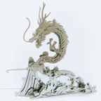Dragón en la Montaña Metal 3D