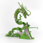 Dragón en la Montaña Metal 3D