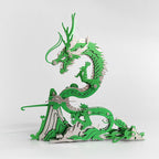 Dragón en la Montaña Metal 3D