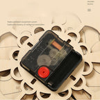 Reloj Péndulo Búho Esqueleto Metal 3D