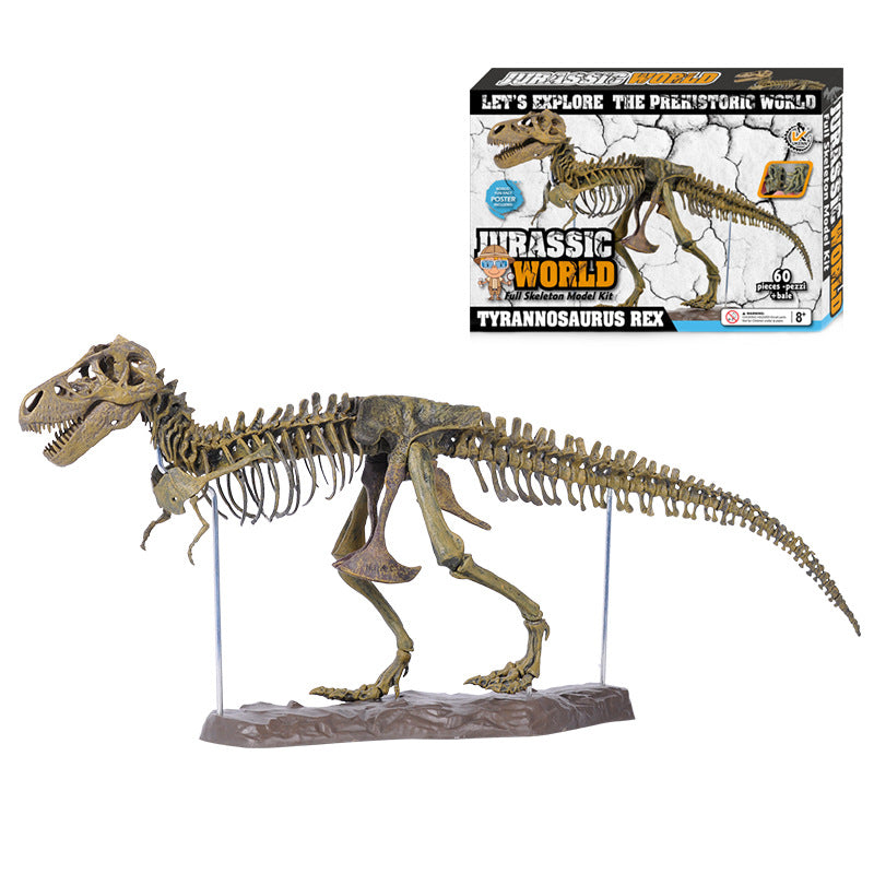 Esqueleto Fósil Tiranosaurio Rex Metal 3D