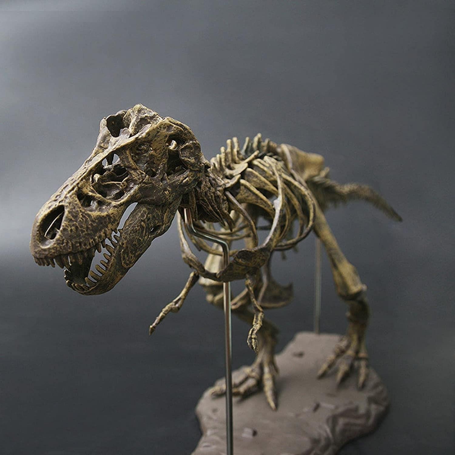 Esqueleto Fósil Tiranosaurio Rex Metal 3D