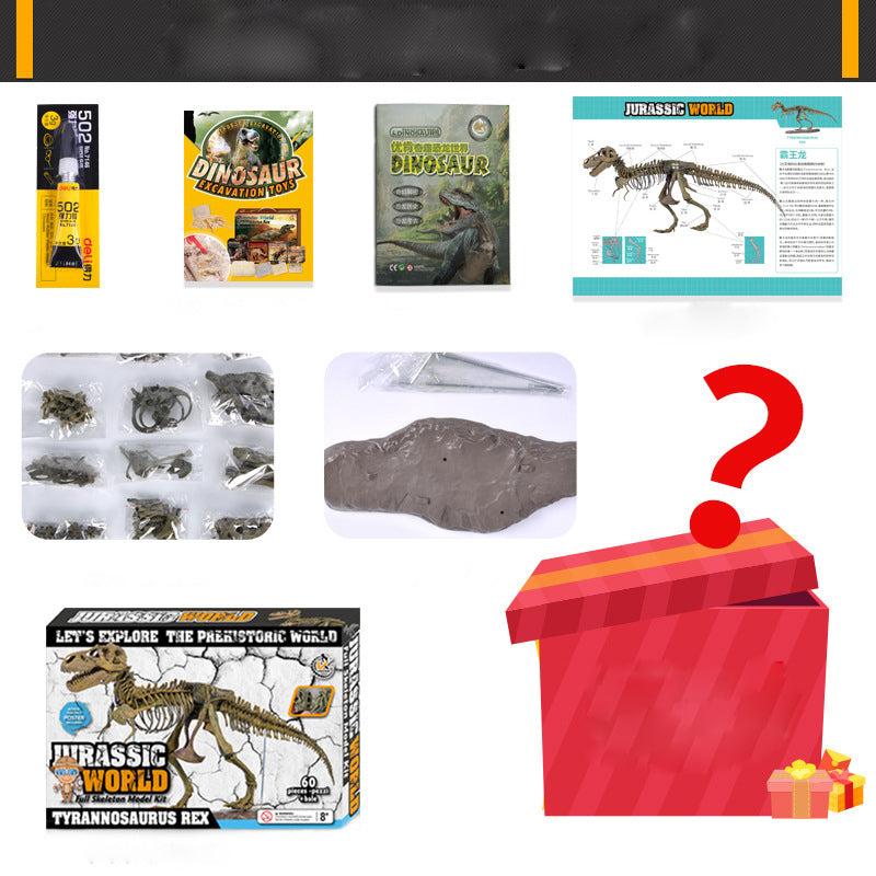 Esqueleto Fósil Tiranosaurio Rex Metal 3D
