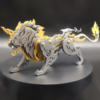 Tigre Variación Mecánico Metal 3D