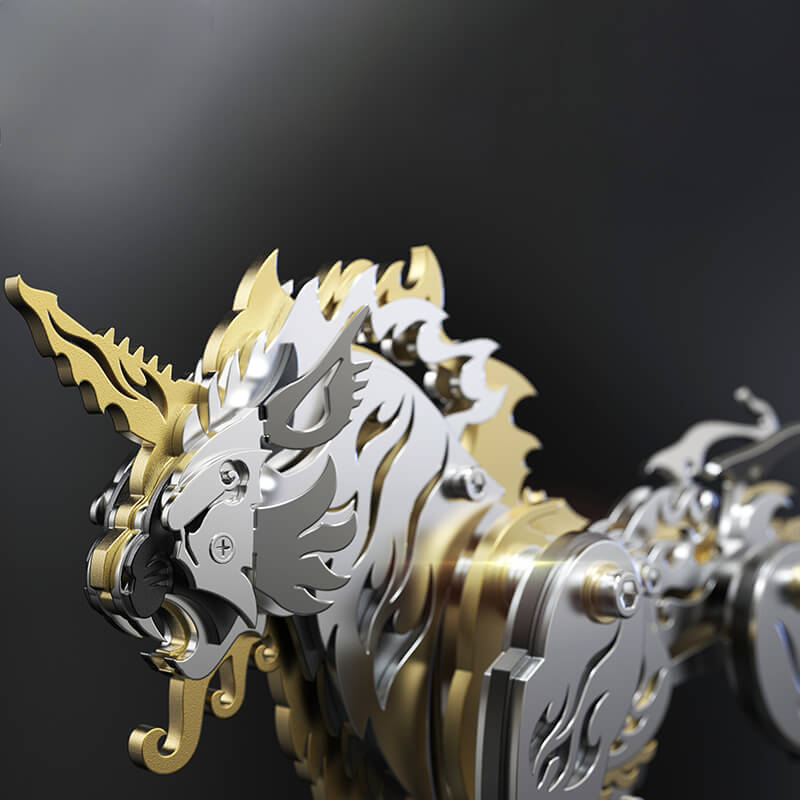 Tigre Variación Mecánico Metal 3D