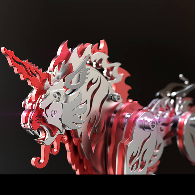 Tigre Variación Mecánico Metal 3D