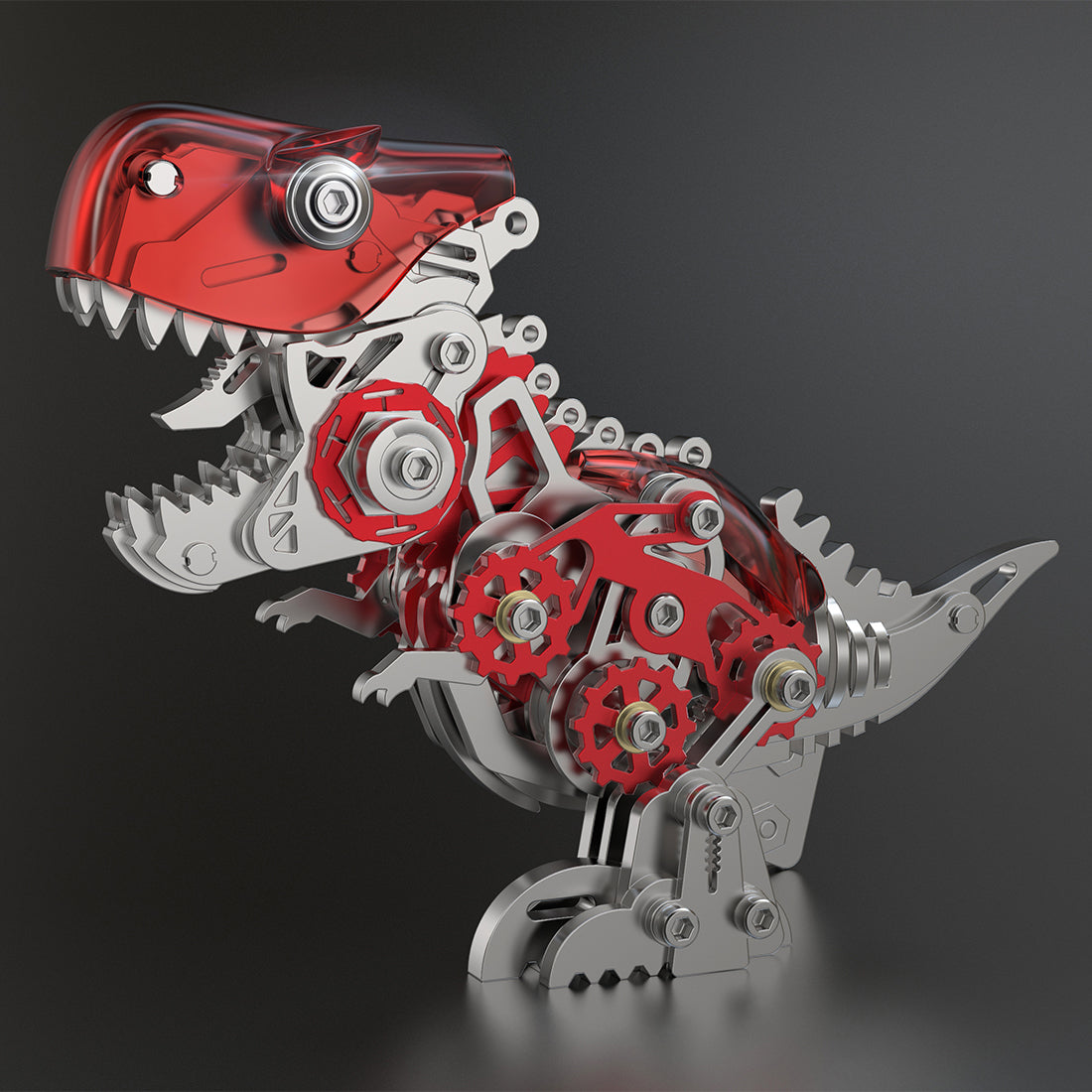 Tiranosaurio Metal 3D