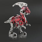Dinosaurios Cretácicos Mecánicos Metal 3D