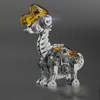 Dinosaurios Cretácicos Mecánicos Metal 3D