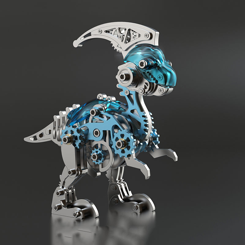 Dinosaurios Cretácicos Mecánicos Metal 3D