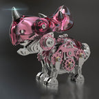Dinosaurios Cretácicos Mecánicos Metal 3D