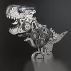 Dinosaurios Cretácicos Mecánicos Metal 3D