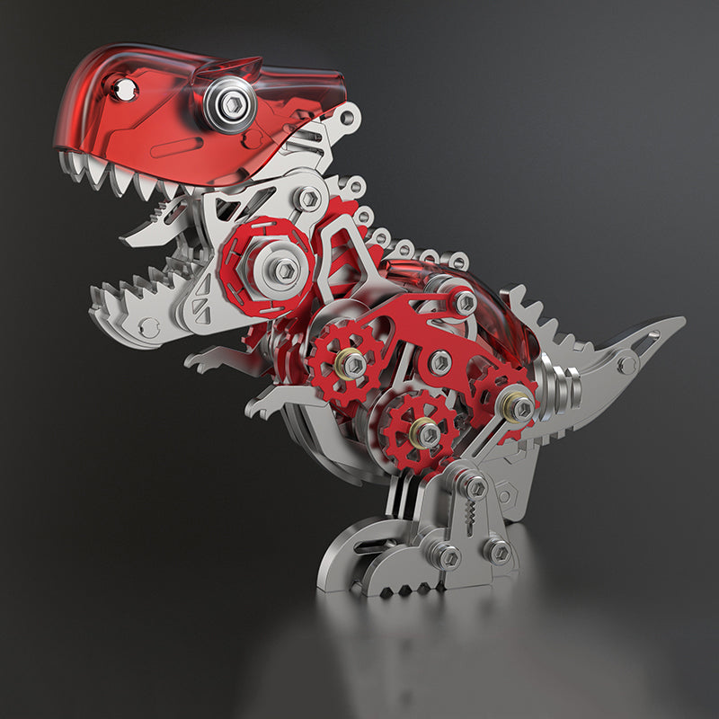 Dinosaurios Cretácicos Mecánicos Metal 3D