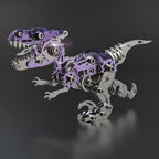 Dinosaurios Cretácicos Mecánicos Metal 3D