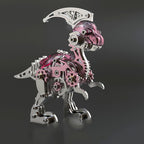 Dinosaurios Cretácicos Mecánicos Metal 3D