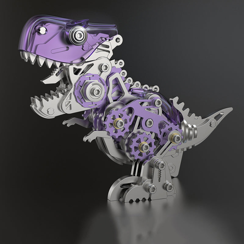 Dinosaurios Cretácicos Mecánicos Metal 3D