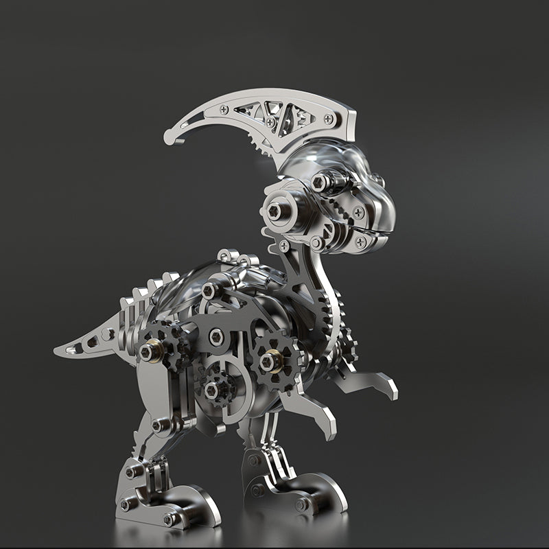 Dinosaurios Cretácicos Mecánicos Metal 3D