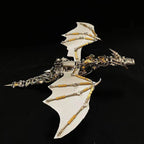 Dragón Volador Mecánico Metal 3D con Base