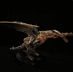Dragón Volador Mecánico Metal 3D con Base