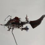 Dunkleosteus Mecánico Steampunk Metal 3D