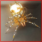 Araña Steampunk Lámpara de Mesa Metal 3D 512 piezas