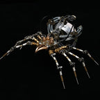 Araña Steampunk Lámpara de Mesa Metal 3D 512 piezas