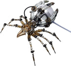 Araña Steampunk Lámpara de Mesa Metal 3D 512 piezas