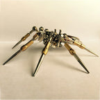 Araña Mecánica con Reloj Steampunk Metal 3D