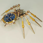 Araña Mecánica con Reloj Steampunk Metal 3D