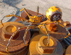 Araña Batalla Dañada Steampunk Metal 3D