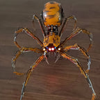 Araña Batalla Dañada Steampunk Metal 3D