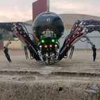 Viuda Negra Trepadora Steampunk Metal 3D