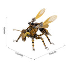 Avispa Steampunk Metal 3D 300 piezas