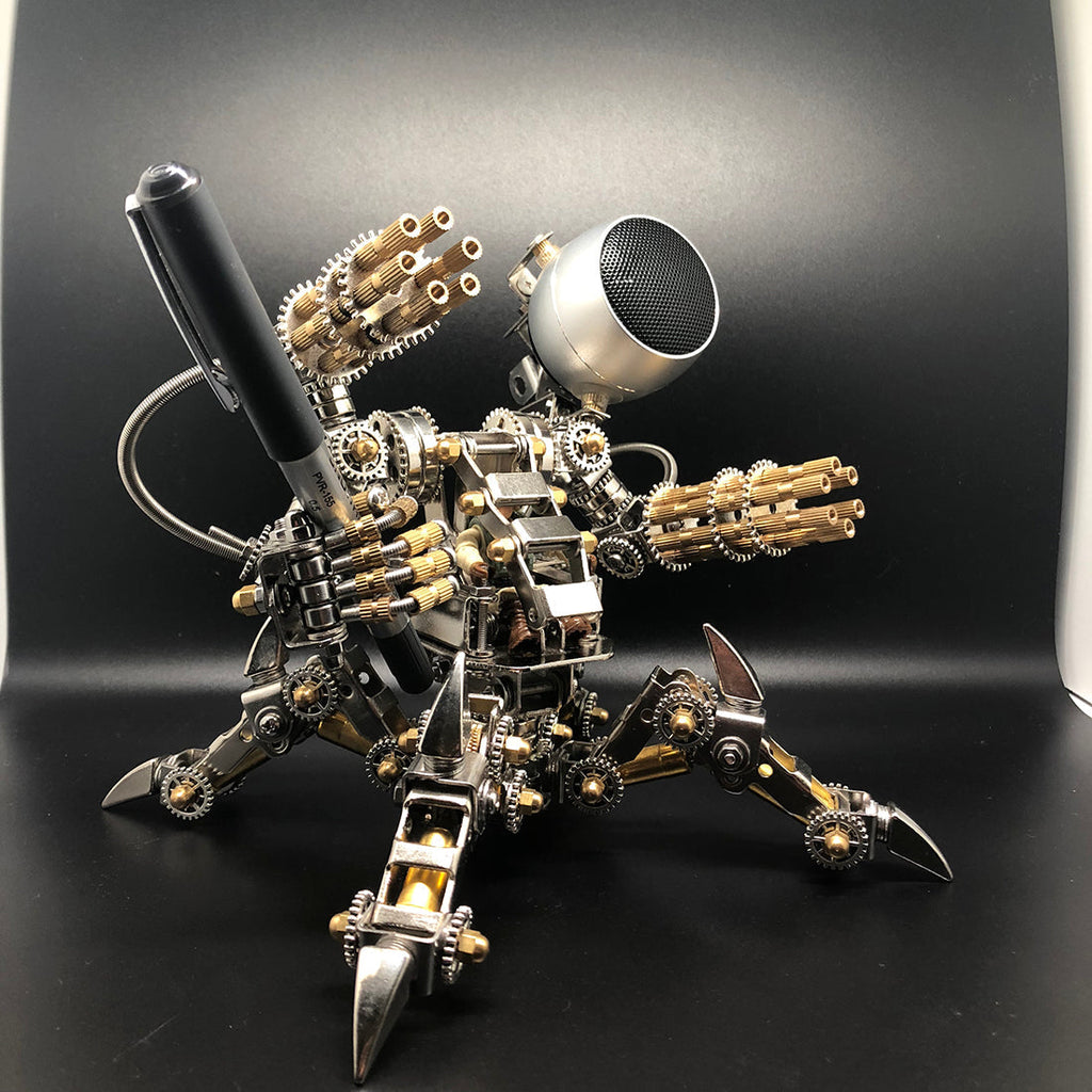 Mecha Cazador Metal 3D con Altavoz Bluetooth 313 piezas