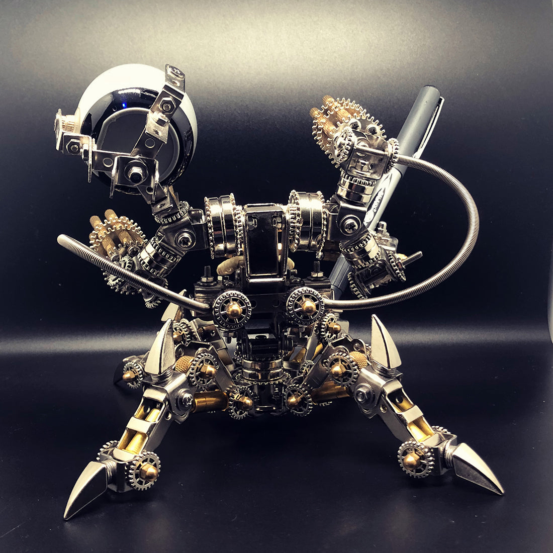 Mecha Cazador Metal 3D con Altavoz Bluetooth 313 piezas