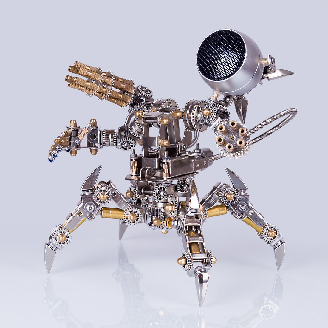 Mecha Cazador Metal 3D con Altavoz Bluetooth 313 piezas