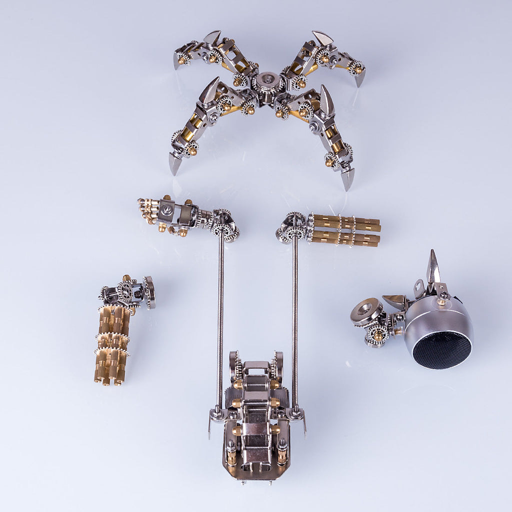 Mecha Cazador Metal 3D con Altavoz Bluetooth 313 piezas