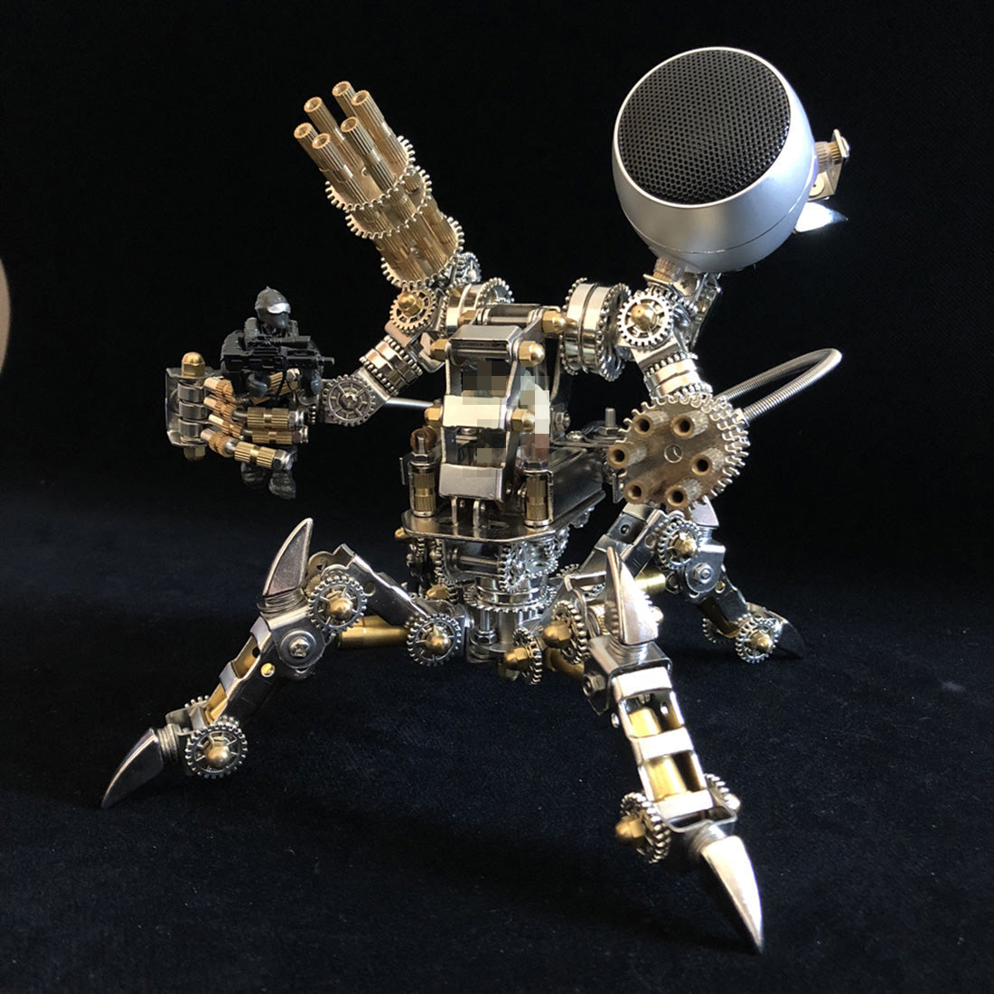 Mecha Cazador Metal 3D con Altavoz Bluetooth 313 piezas