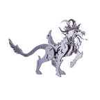 Cabra Unicornio Mecánico Metal 3D