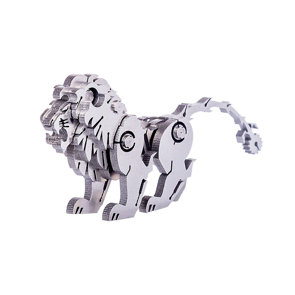 Cabra Unicornio Mecánico Metal 3D