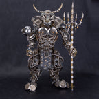 Minotauro Cabeza de Toro Criatura Mítica Metal 3D