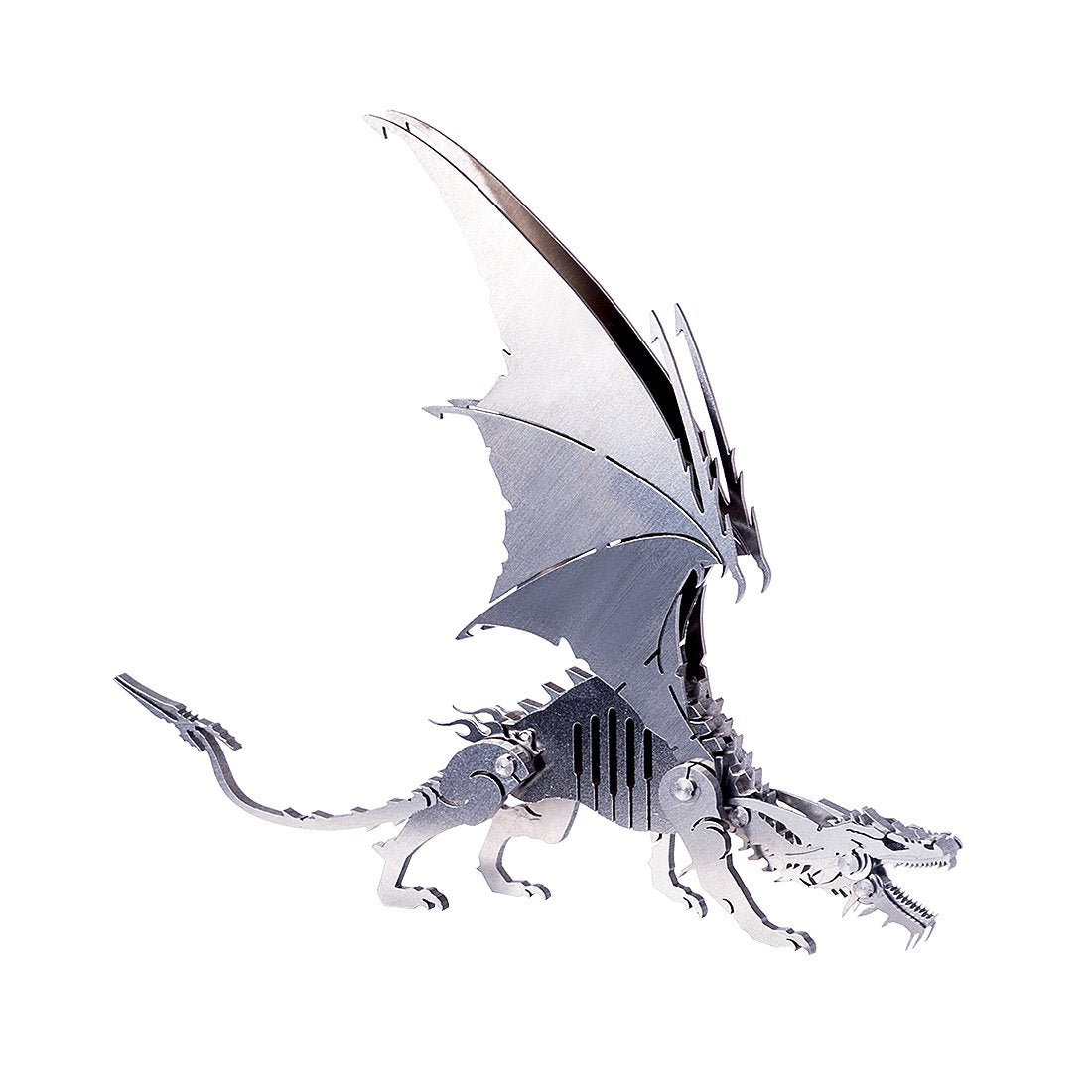 Dragón de Hielo Metal 3D